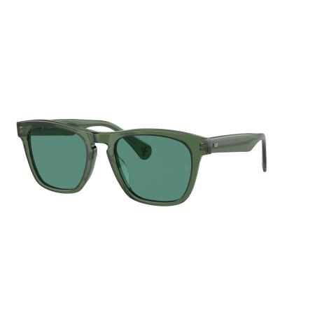 Oliver Peoples Unisex Sunglass OV5555SU R-3 - Framekleur: Raaigras, Lenskleur: Woud