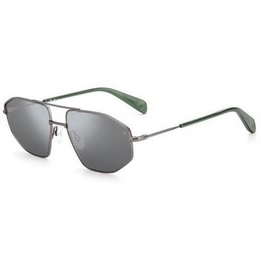 Rag & Bone RNB5036/G/S 0R80/T4 Zilver Heren Zonnebril