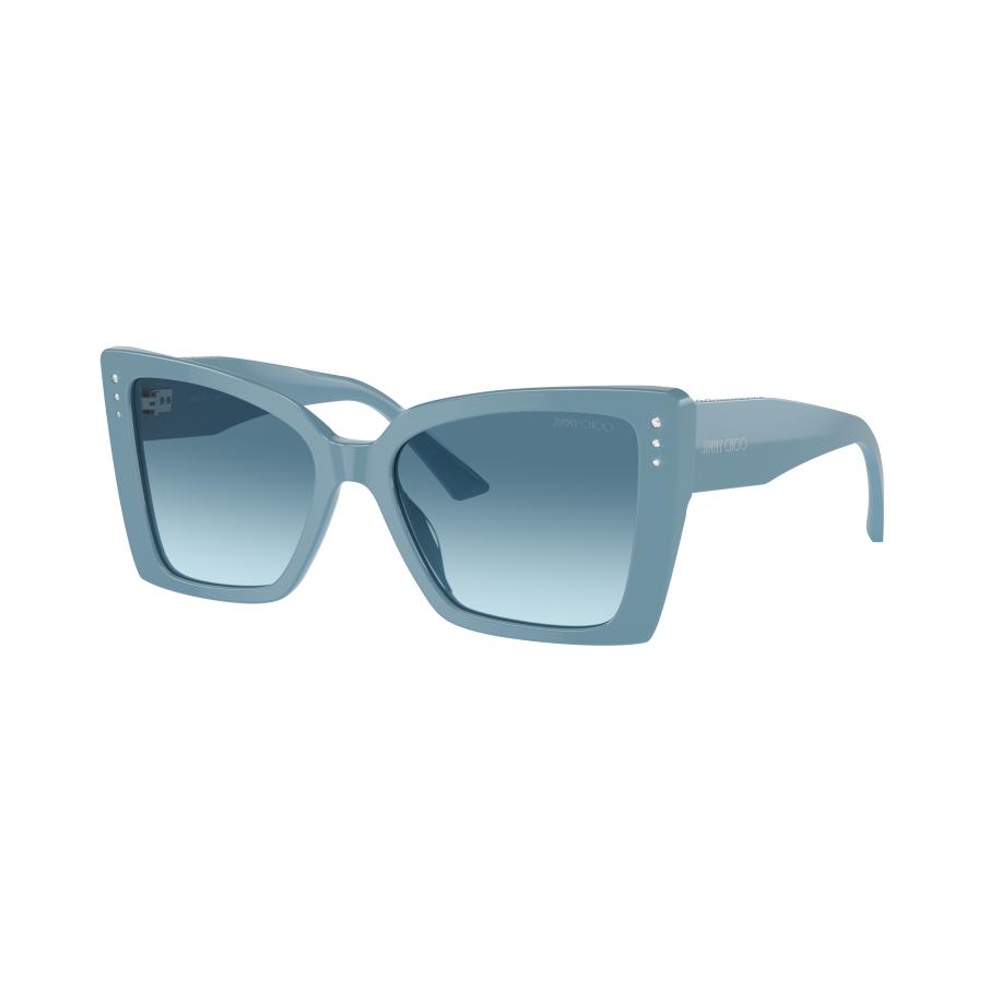 Jimmy Choo Vrouwelijk Sunglass JC5001B - Framekleur: Blauw, Lenskleur: Gradiënt Blauw Blauw