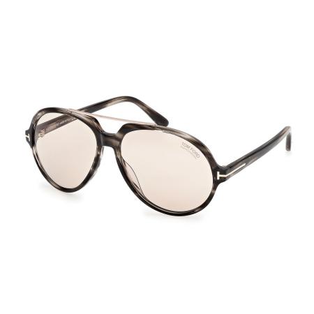 Tom Ford FT1210 AALTO 56E Tortoiseshell Heren Zonnebril
