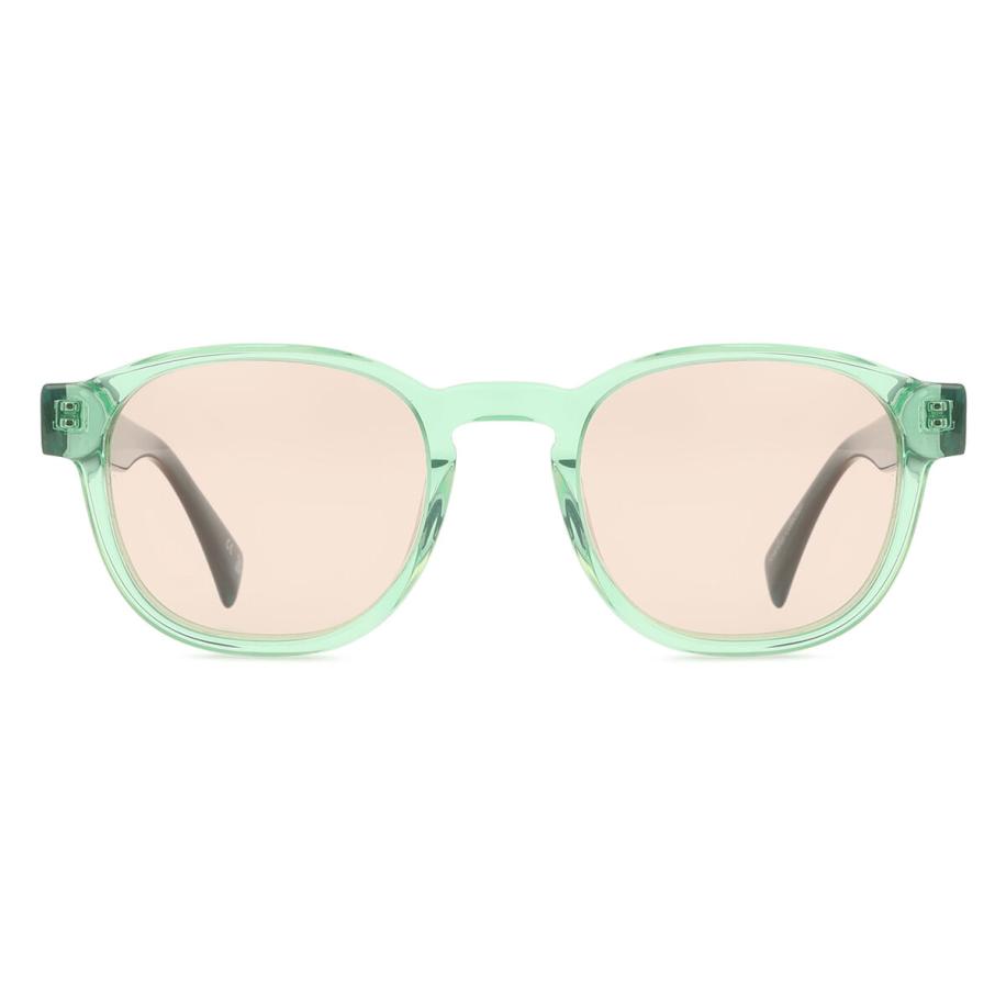 Heren Ovaal Volledige rand Plastic Groen Zonnebril - SmartBuy Collection