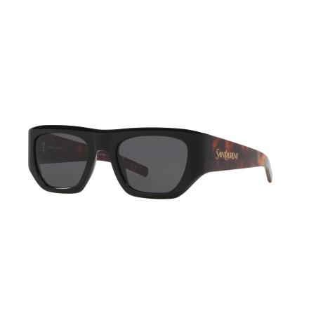 Saint Laurent Vrouwelijk Sunglass SL 740 - Framekleur: Zwart, Lenskleur: Zwart