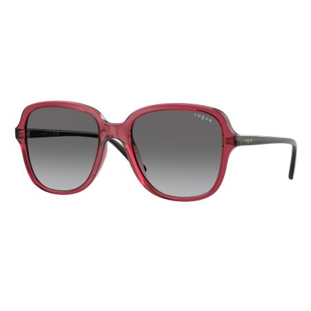 Vogue Bril VO5601SF Aziatische pasvorm 298911 Rood Dames Zonnebril