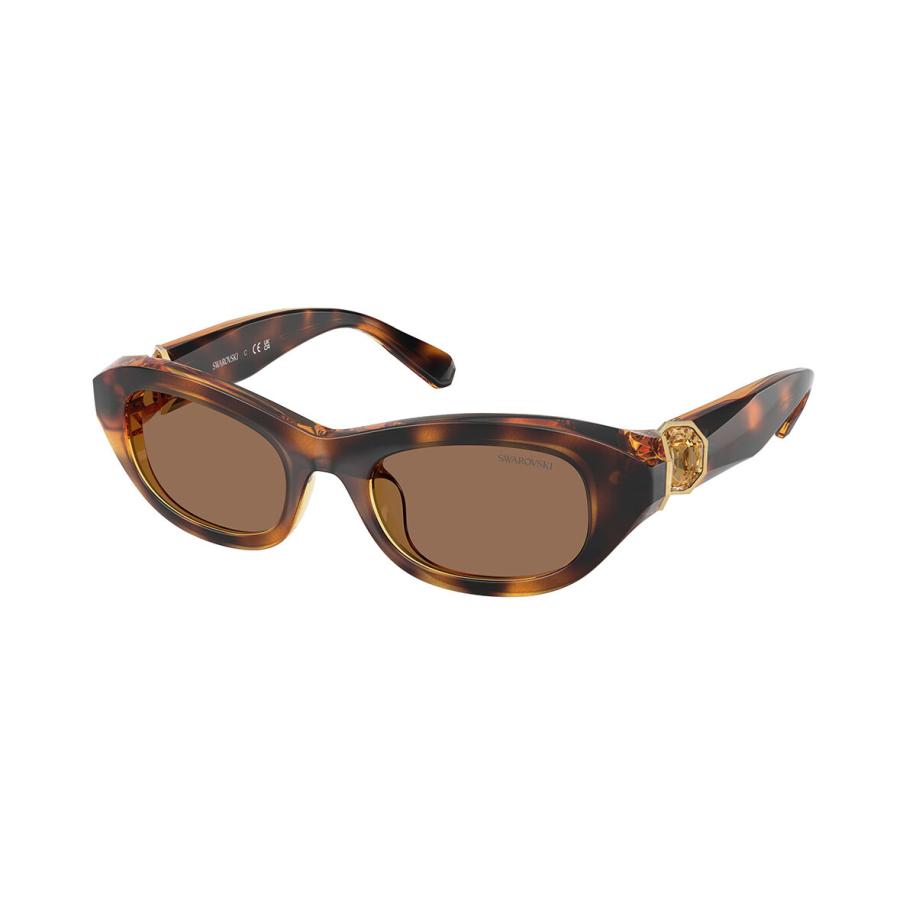 Swarovski SK6036U 100273 Tortoiseshell Dames Zonnebril