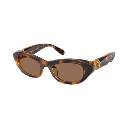 Swarovski SK6036U 100273 Tortoiseshell Dames Zonnebril