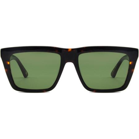 Heren Vierkant Volledige rand Plastic Tortoiseshell Zonnebril - SmartBuy Collection