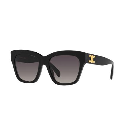 Celine Vrouwelijk Sunglass Triomphe - Framekleur: Zwart, Lenskleur: Bruin