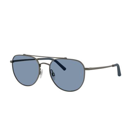Oliver Peoples Unisex Sunglass OV1346S R-10 - Framekleur: Tin, Lenskleur: Marineblauw