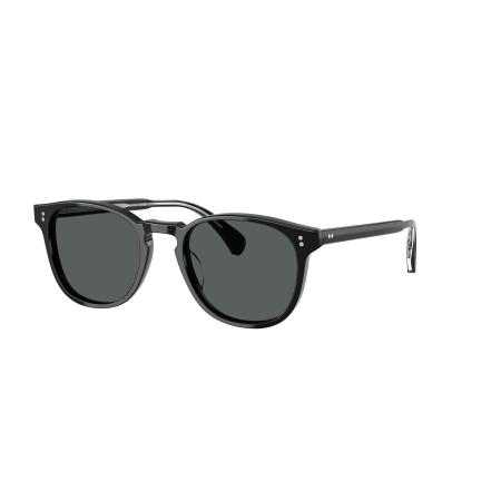 Oliver Peoples Unisex Sunglass OV5298SU Finley Esq. Sun - Framekleur: Zwart, Lenskleur: Middernachtblauw Express Polar