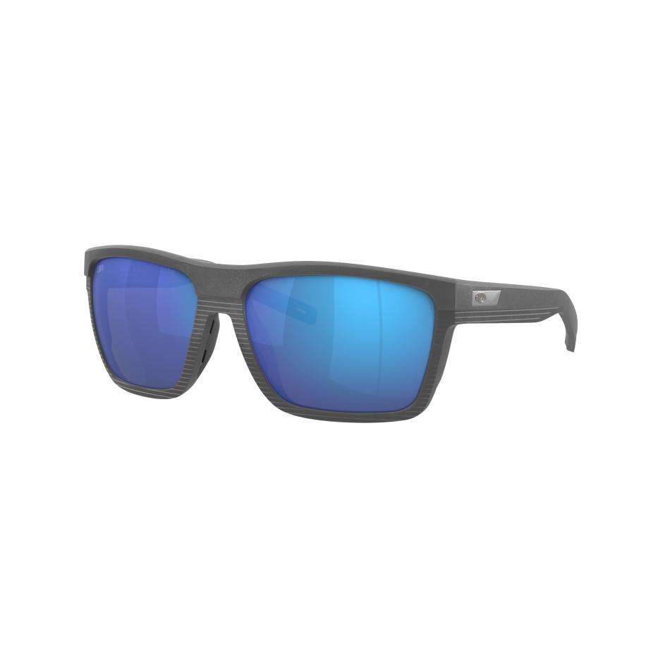 Costa Mannelijk Sunglass 6S9086 Pargo - Framekleur: Donkergrijs, Lenskleur: Blauw gespiegeld Blauw