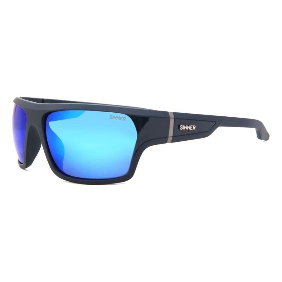 Sinner Blanc Polarized SISU-821-50-P49 Blauw Heren Zonnebril