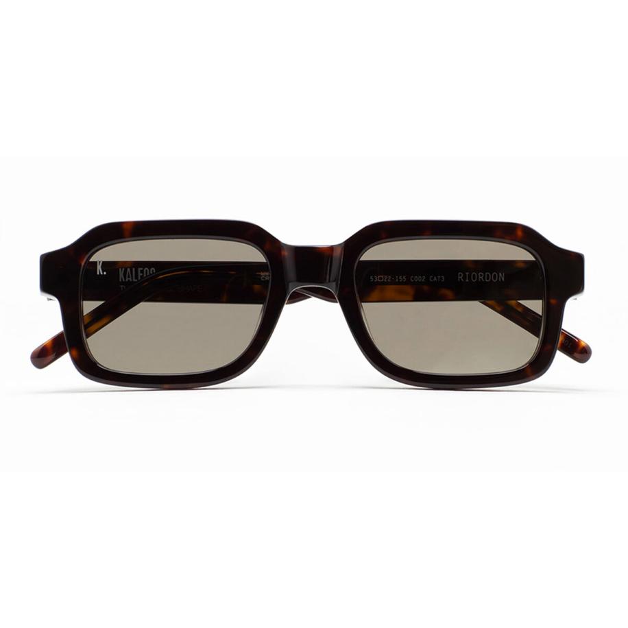 Kaleos Riordon C2 Tortoiseshell Heren Zonnebril