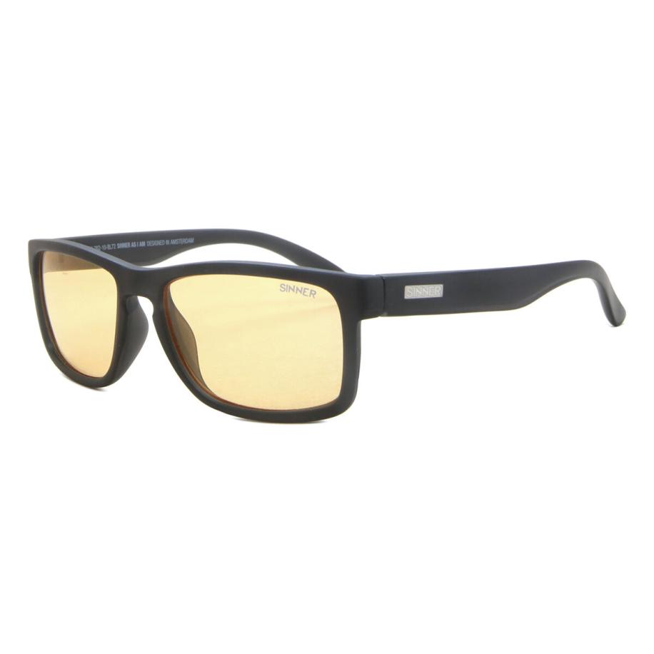 Sinner Richmond Blauw-Light Block SISU-762-10-BL72 Zwart Heren Zonnebril