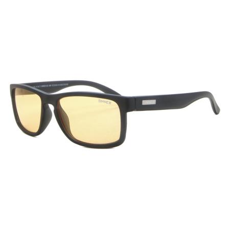 Sinner Richmond Blauw-Light Block SISU-762-10-BL72 Zwart Heren Zonnebril