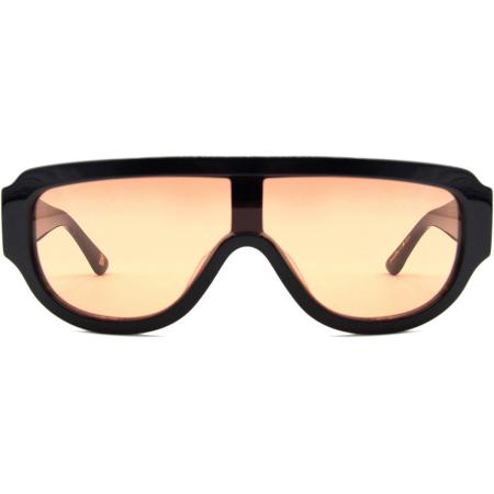 Heren Enkel glas Volledige rand Plastic Tortoiseshell Zonnebril - SmartBuy Collection