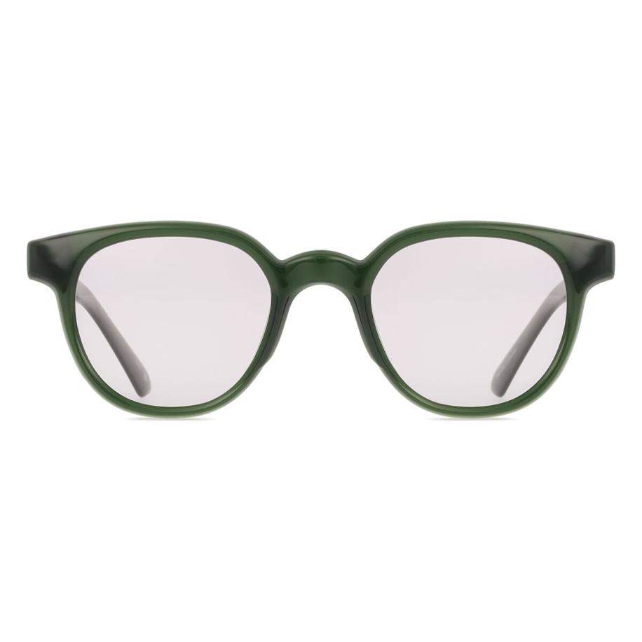 Heren Ovaal Volledige rand Plastic Groen Zonnebril - SmartBuy Collection