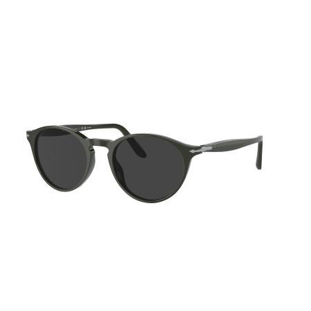 Persol Mannelijk Sunglass PO3092SM - Framekleur: Donkergroen, Lenskleur: Donkergrijs Polarized