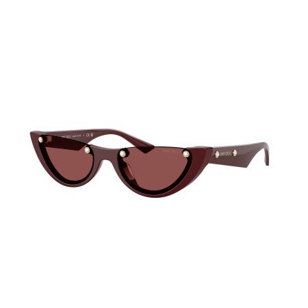 Jimmy Choo Vrouwelijk Sunglass JC5049HU - Framekleur: Cranberry, Lenskleur: Donkerpaars