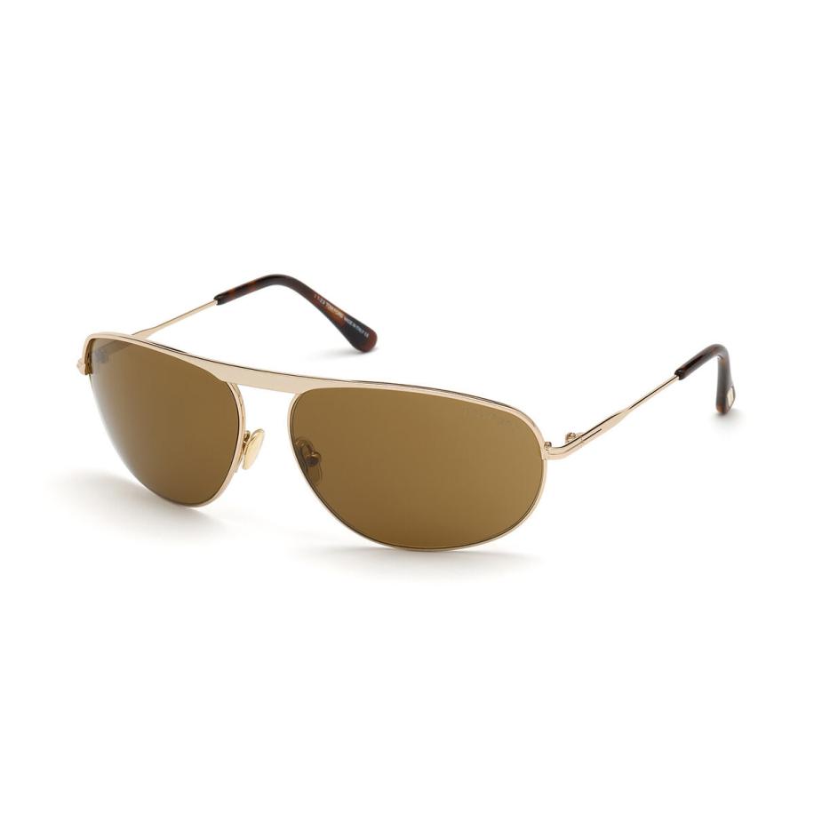 Tom Ford FT0774 GABE 28E Goud Heren Zonnebril