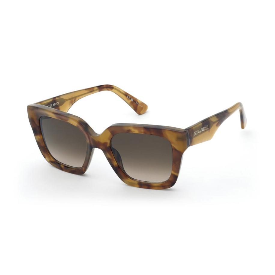 Nina Ricci SNR458 922 Tortoiseshell Heren Zonnebril