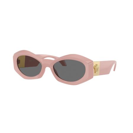 Versace Vrouwelijk Sunglass VE4466U - Framekleur: Roze, Lenskleur: Grijs