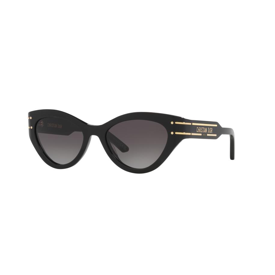 DIOR Vrouwelijk Sunglass DiorSignature B7I - Framekleur: Goud, Lenskleur: Grijs Grijs