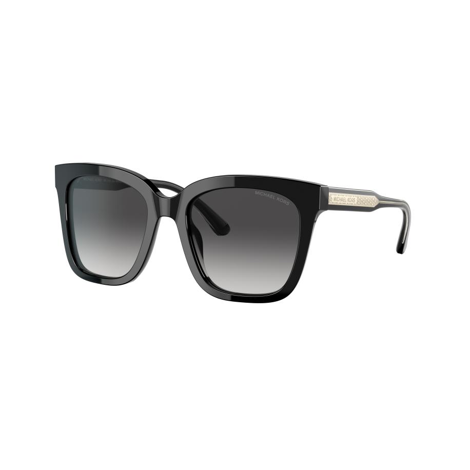 Michael Kors Vrouwelijk Sunglass MK2163 San Marino - Framekleur: Zwart, Lenskleur: Donkergrijs gradiënt Grijs