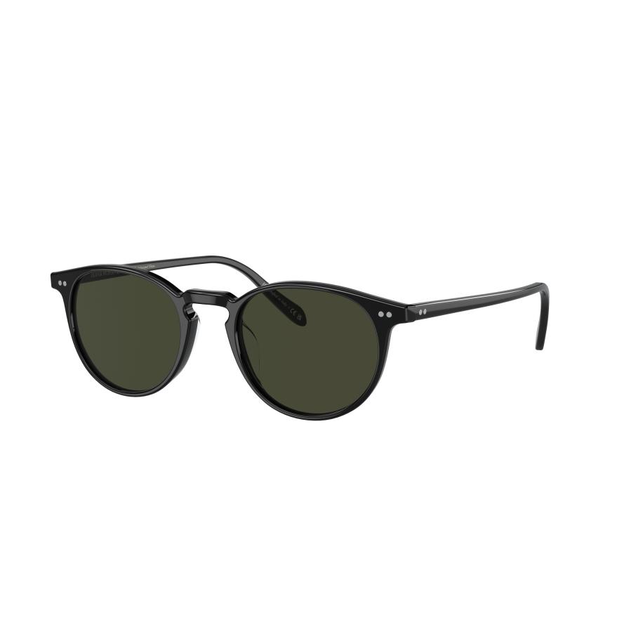 Oliver Peoples Unisex Sunglass OV5004SU Riley Sun - Framekleur: Zwart, Lenskleur: G-15 Polar Multicolor