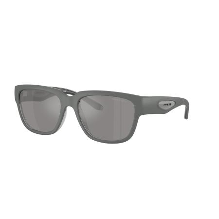Arnette Mannelijk Sunglass AN4366 Bounce - Framekleur: Transparant donkergrijs, Lenskleur: Grijs spiegelend zilver 80 gepolariseerd