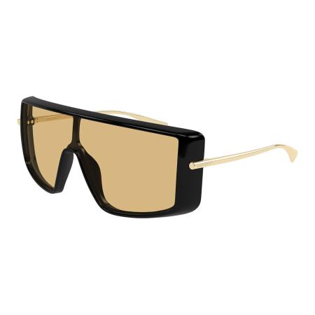 Alexander McQueen AM0524S 004 Zwart Heren Zonnebril