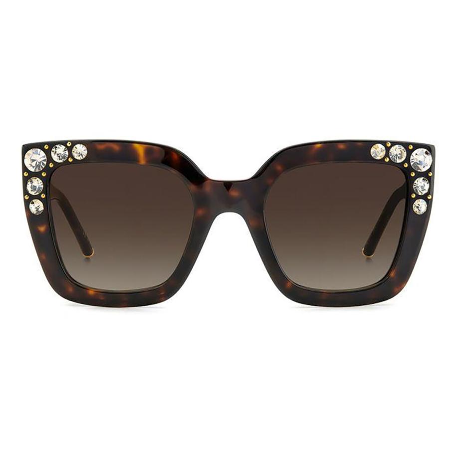 Carolina Herrera HER 130/S 86/HA Tortoiseshell Dames Zonnebril