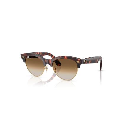 Ray-Ban Clubmaster Way zonnebril Roze Tortoise montuur Bruin glazen 51-19