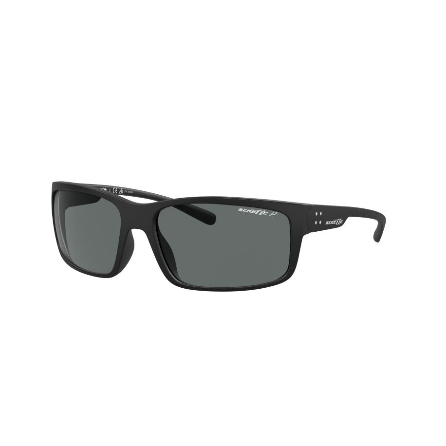 Arnette Mannelijk Sunglass AN4242 Fastball 2.0 - Framekleur: Matzwart, Lenskleur: Polarized donkergrijs Grijs