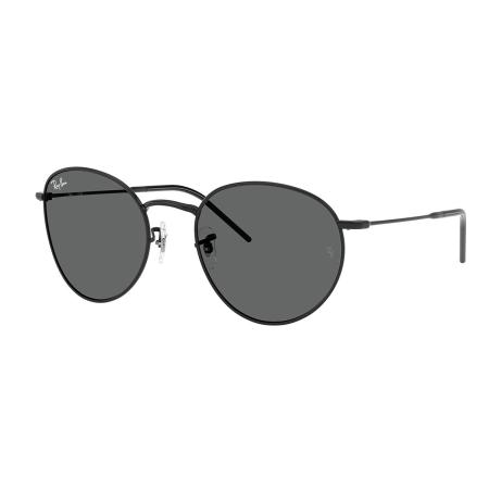 Ray-Ban RBR0103S Rond Reverse 002/GR Zwart Heren Zonnebril