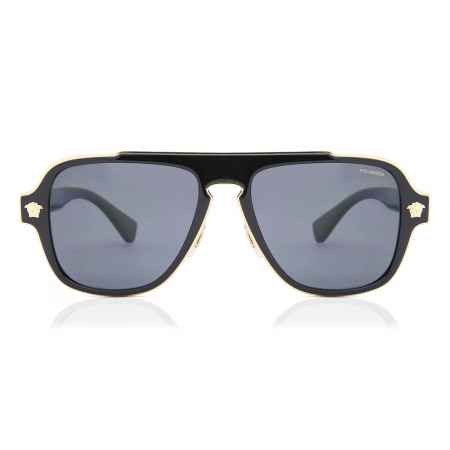 Versace VE2199 Polarized 100281 Zwart Heren Zonnebril