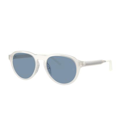 Oliver Peoples Unisex Sunglass OV5557SU R-8 - Framekleur: Warm wit, Lenskleur: Marineblauw