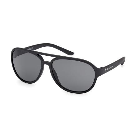 BMW BS0048 Polarized 02D Zwart Heren Zonnebril
