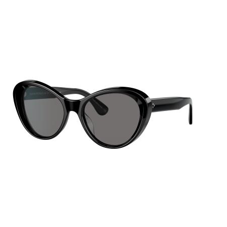 Oliver Peoples Vrouwelijk Sunglass OV5420SU Zarene - Framekleur: Zwart, Lenskleur: Grijs Polar