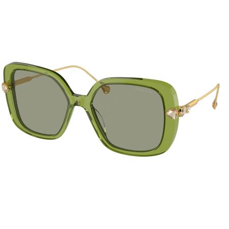 Swarovski SK6011 3002/2 Groen Dames Zonnebril