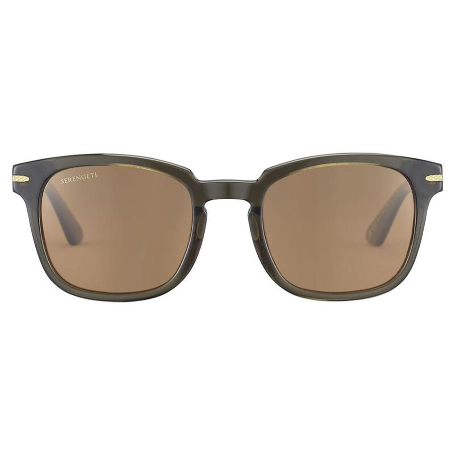 Serengeti Ethan Polarized SS575004 Groen Heren Zonnebril