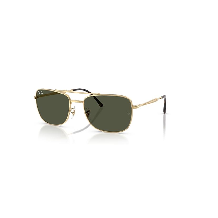 Ray-Ban Rb3755 zonnebril Arista Goud montuur Groen glazen 59-19 Goud