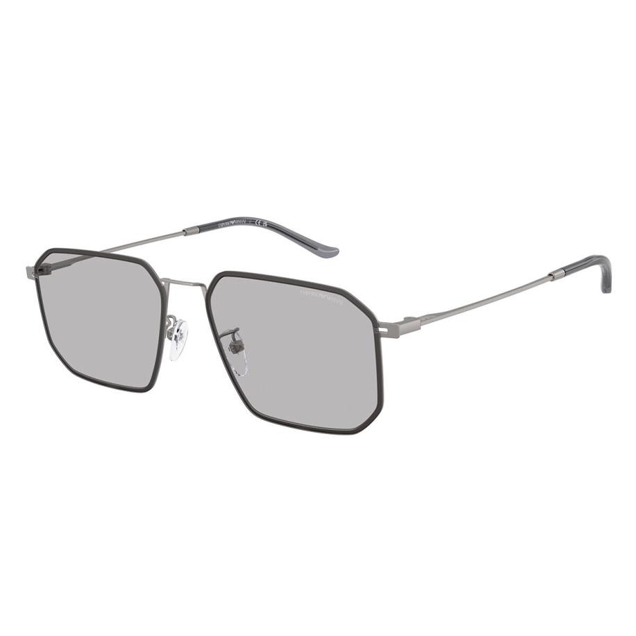 Emporio Armani EA2165D Aziatische pasvorm 300387 Gunmetal Heren Zonnebril