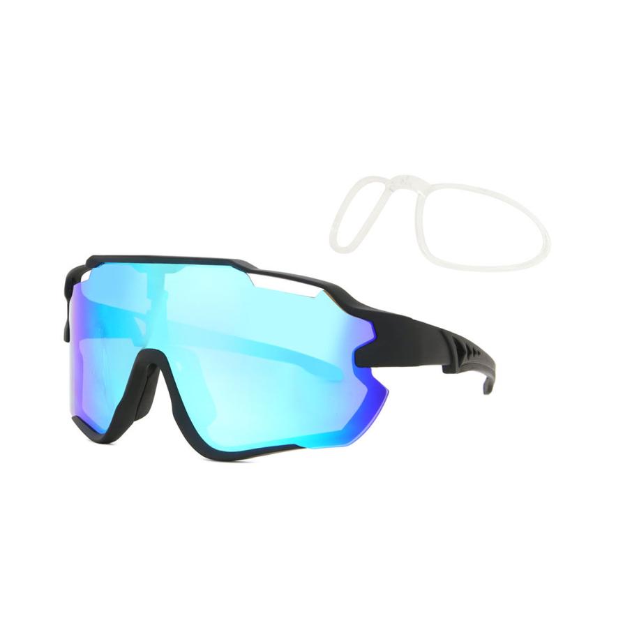 SmartBuy Active Blaze With RX Insert UY066 C2 Zwart Heren Zonnebril