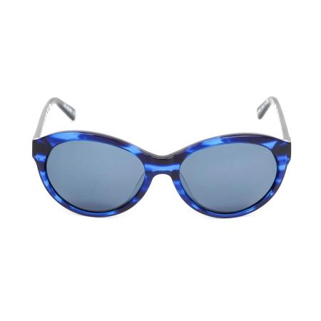 Moschino Love ML51004SA Aziatische pasvorm 04SA Blauw Heren Zonnebril