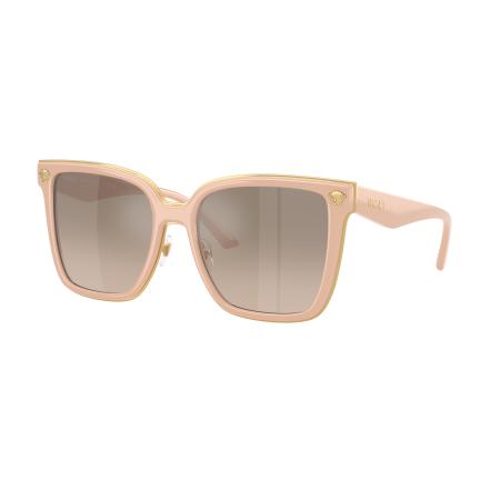 Versace Vrouwelijk Sunglass VE2278D - Framekleur: Nude, Lenskleur: Bruin grad grijs spiegelend zilver