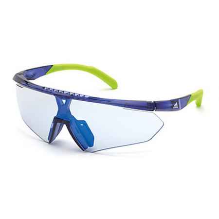 Adidas Sport SP0027 91X Blauw Heren Zonnebril