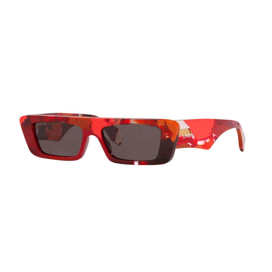 Gucci Mannelijk Sunglass GG1625S - Framekleur: Rood, Lenskleur: Grijs Grijs