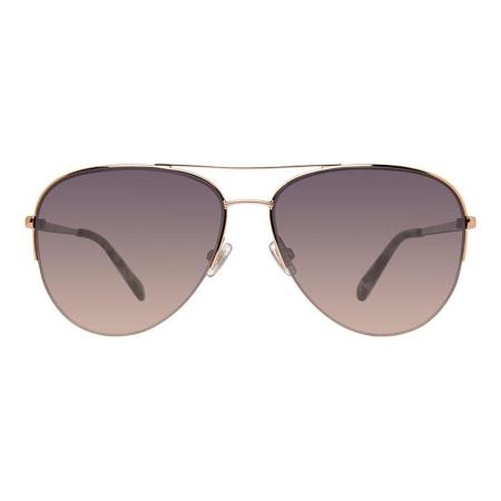 Fossil FOS 3137/G/S AU2/FF Goud Dames Zonnebril