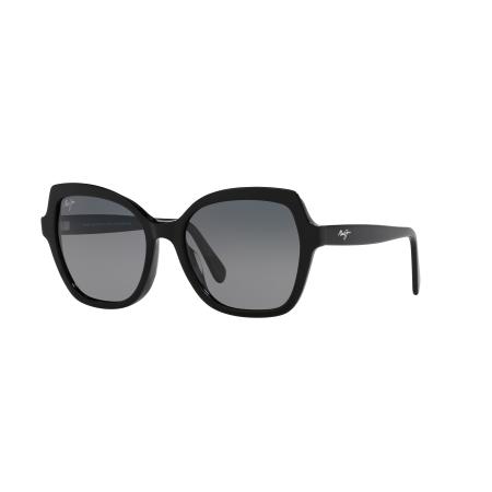 Maui Jim Vrouwelijk Sunglass Mamane - Framekleur: Zwart glanzend, Lenskleur: Grijs