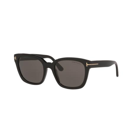 Tom Ford FT1216 HAYLAY 01A Zwart Dames Zonnebril